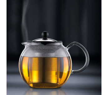 Bule com êmbolo Bodum Assam com filtro de aço inoxidável - 1 L 8 chávenas 2