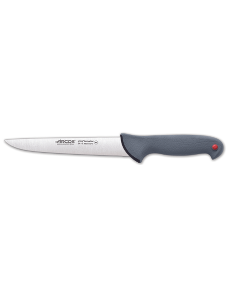 Faca para sangrar profissional Arcos Colour Prof 241600 Lâmina de 18 cm Cabo em PP