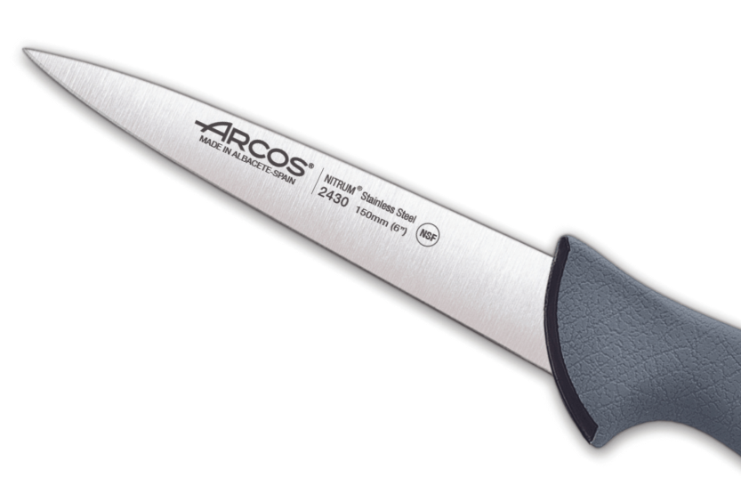 Arcos Colour Prof 243000 professionell avblodningskniv 15cm blad PP-handtag