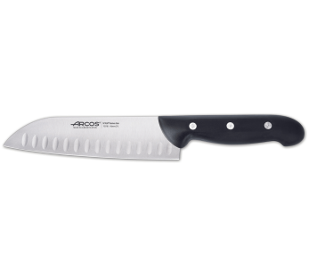 Arcos Maitre santoku mes 17cm met granton lemmet