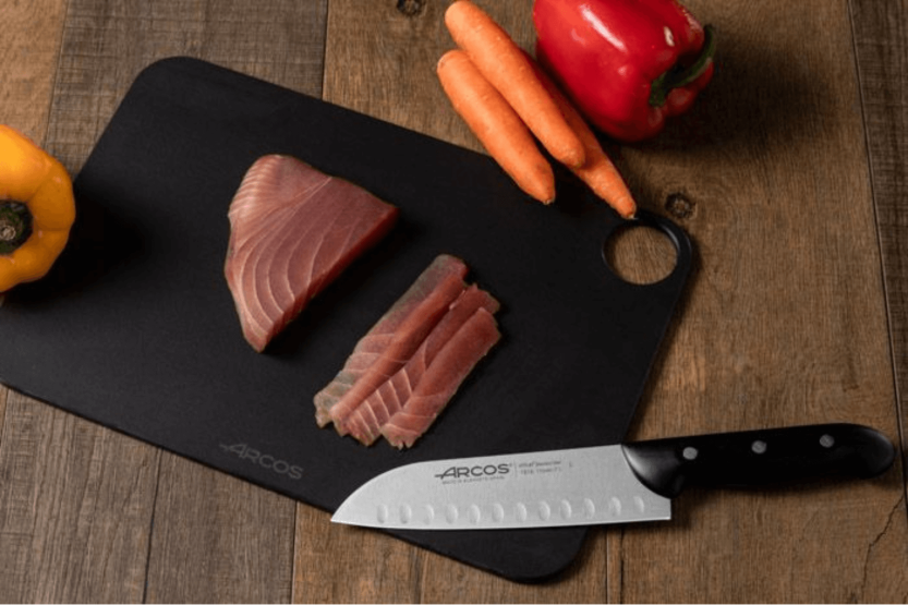Arcos Maitre santoku mes 17cm met granton lemmet