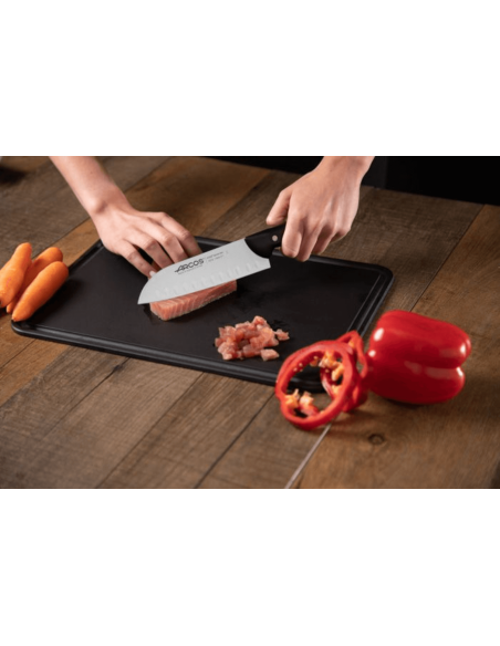 Arcos Maitre santoku veitsi 17cm Granton terän terällä