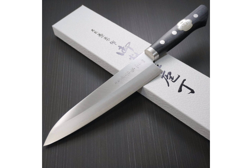 Japanese chef ' s knife Japan Kanetsune 18cm VG10 steel