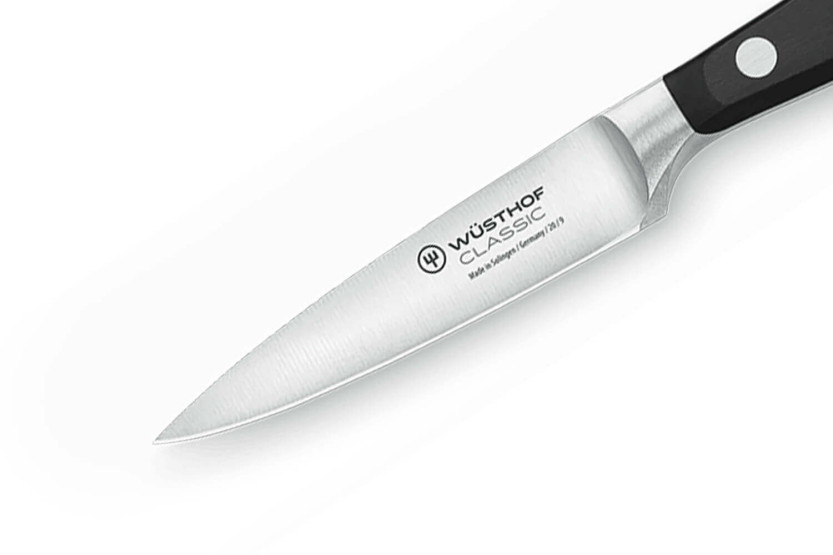 Box med 2 Wüsthof Classic smidda knivar - 9 cm skalknivar och 20 cm kockknivar