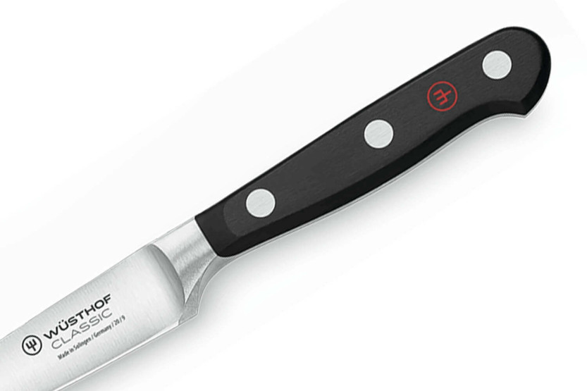 Box med 2 Wüsthof Classic smidda knivar - 9 cm skalknivar och 20 cm kockknivar