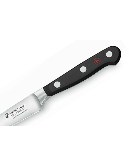 Bokssett med 2 Wüsthof Classic smidde kniver - 9 cm urtekniver og 20 cm kokkekniver