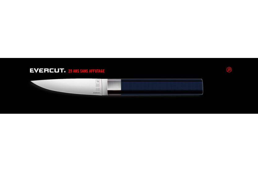 Cuchillo de oficina Evercut, sin afilar, hoja lisa, 9 cm