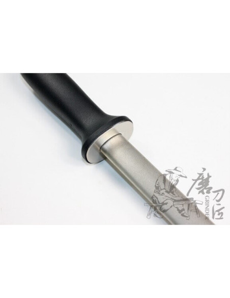 TAIDEA 25 cm diamantplansliber med softgrip-håndtag - til køkkenknive