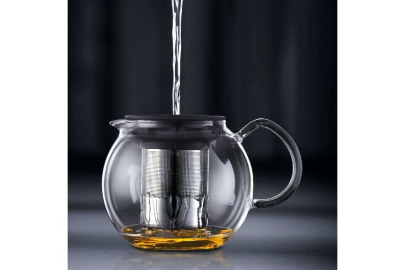 Tetera de émbolo Bodum Assam con filtro de acero inoxidable - 1L 8 tazas
