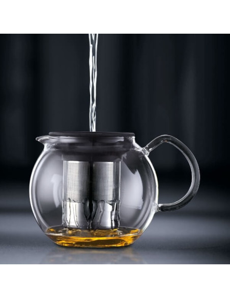 Bodum Assam plunger tekanna med filter i rostfritt stål - 1L 8 koppar