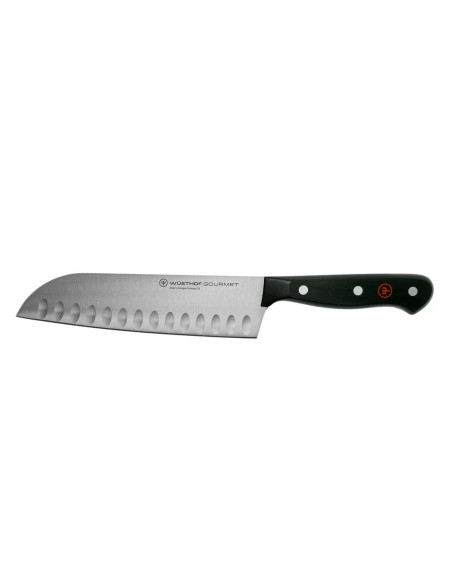 Wüsthof Gourmet santokukukniv 17 cm med granton-eggblad