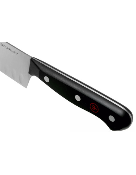 Wüsthof Gourmet santoku knife 17cm with granton edgeblade