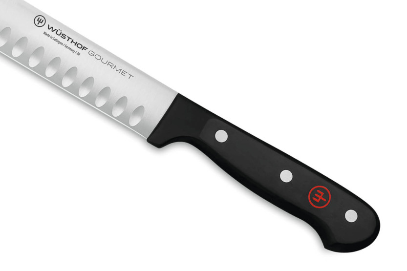 Wüsthof Gourmet ham knife 26cm with granton edgeblade