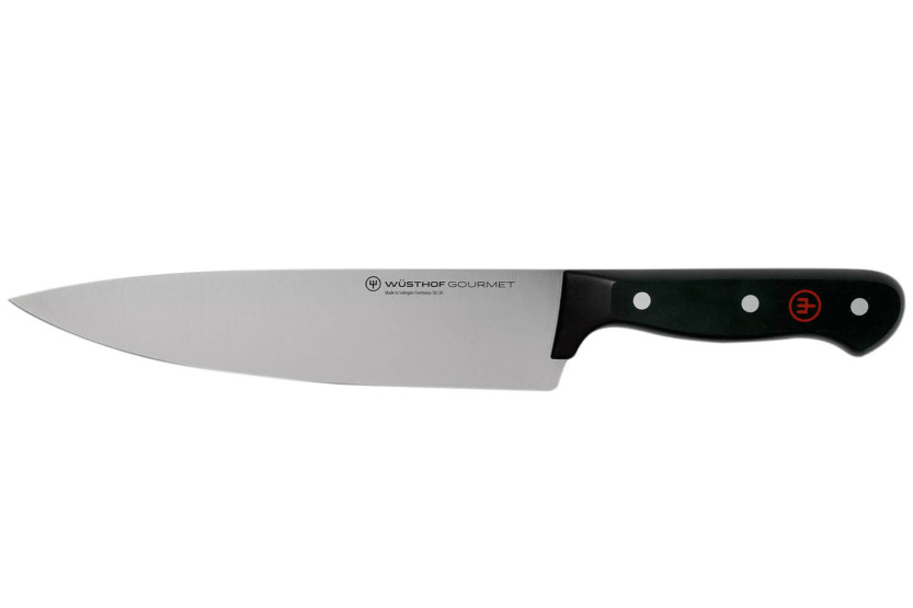 Conjunto de 3 facas Wüsthof Gourmet - Chef 20cm + trinchar 16cm + escritório 12cm
