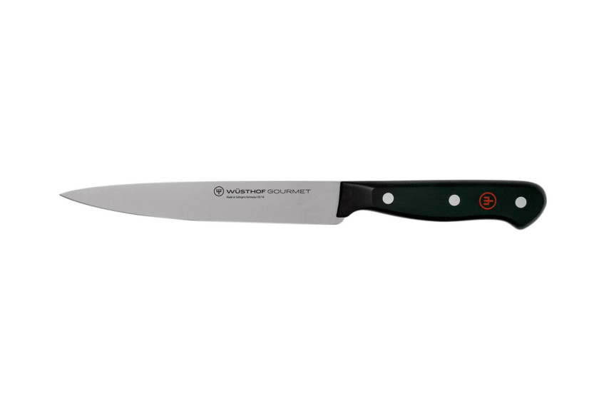 Conjunto de 3 facas Wüsthof Gourmet - Chef 20cm + trinchar 16cm + escritório 12cm