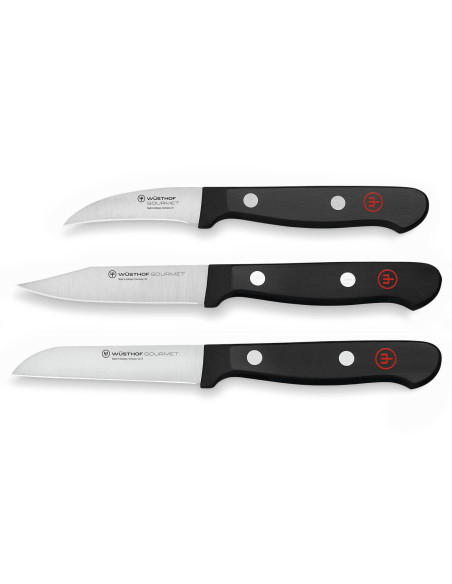 Set of 3 Wüsthof Gourmet vegetable knives