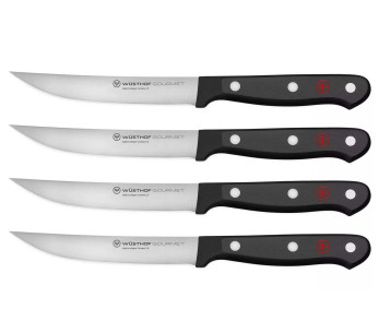 Set of 4 Wüsthof Gourmet steak knives 12cm