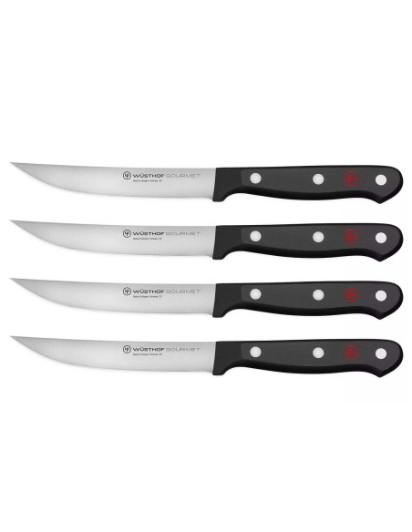 Set of 4 Wüsthof Gourmet steak knives 12cm