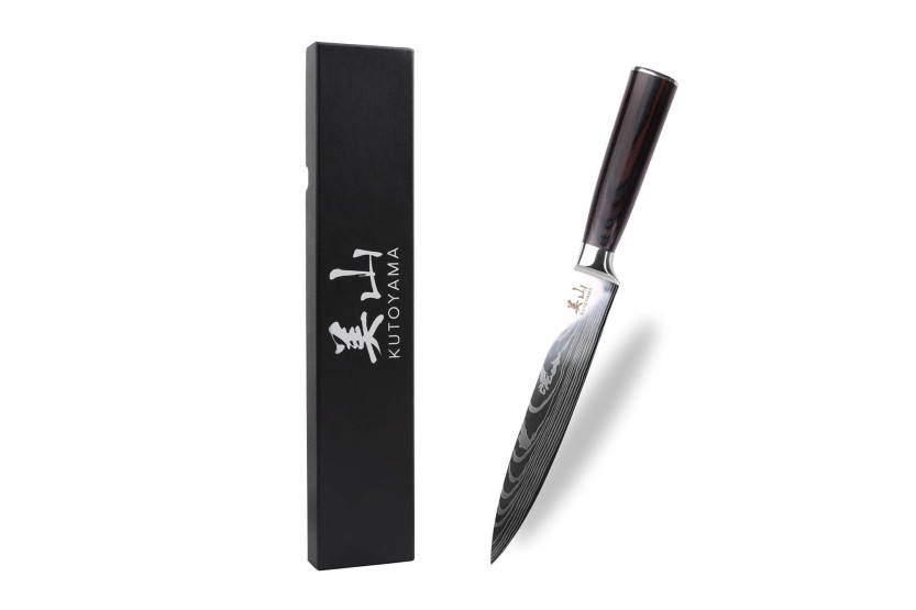 Kutoyama Black Pakka 20cm täljkniv