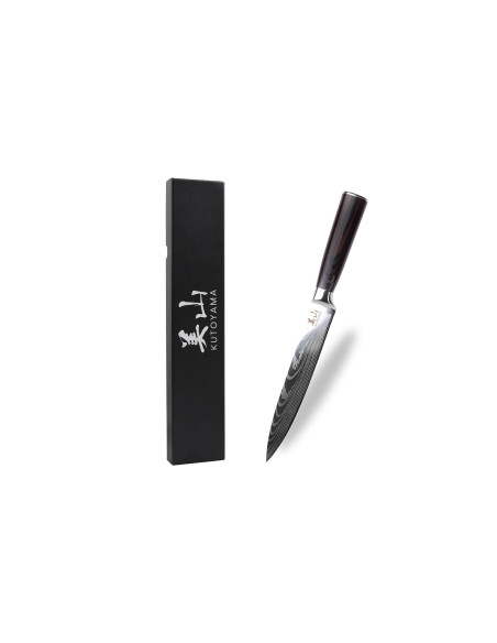 Kutoyama Black Pakka 20cm täljkniv