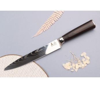 Kutoyama Black Pakka 20cm täljkniv 2