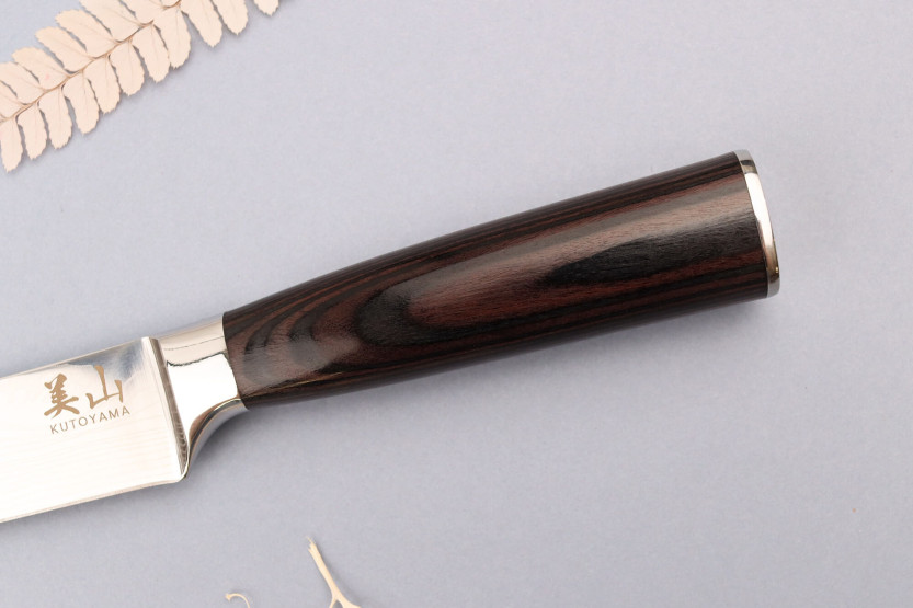 Kutoyama Black Pakka 20cm täljkniv