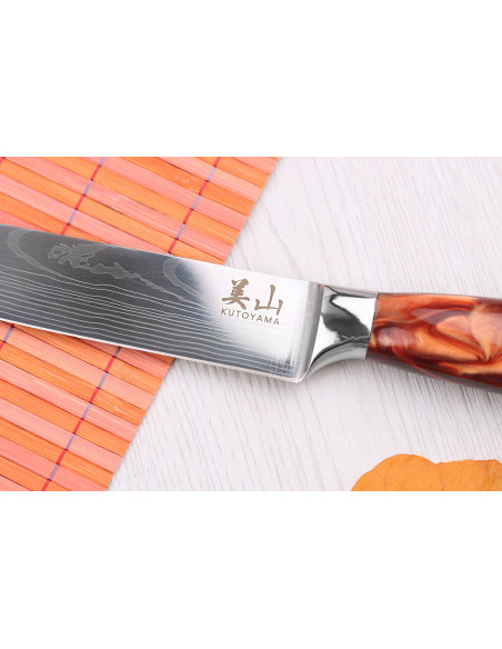 Kutoyama Red Flame Tranchiermesser 20cm