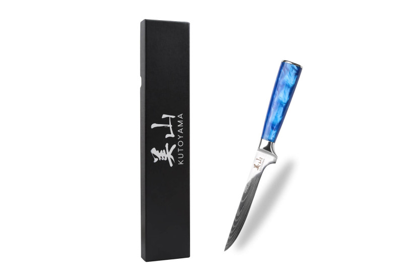 Kutoyama Blue Wave 15cm boning knife
