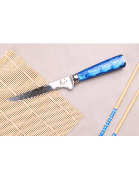 Coltello da disosso Kutoyama Blue Wave 15 cm