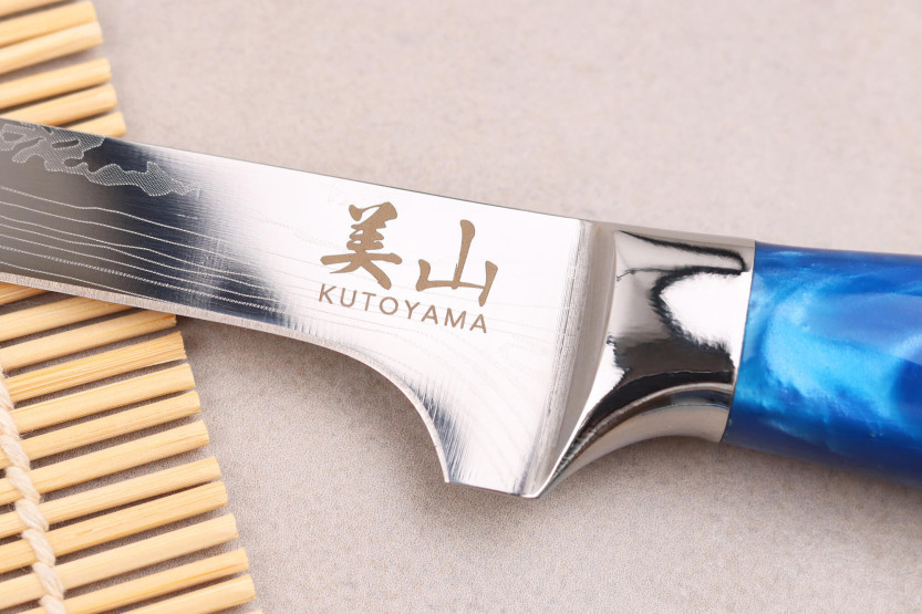 Kutoyama Blue Wave Ausbeinmesser 15cm