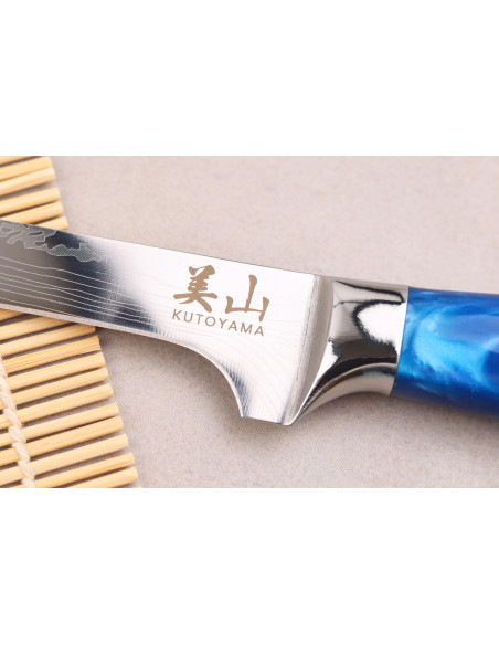 Kutoyama Blue Wave Ausbeinmesser 15cm