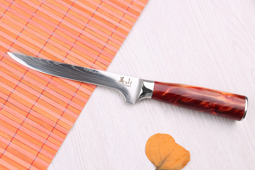 Kutoyama Red Flame 15cm leikkuuveitsi