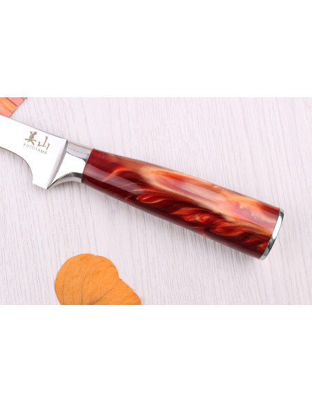 Cuchillo deshuesador Kutoyama Red Flame 15cm