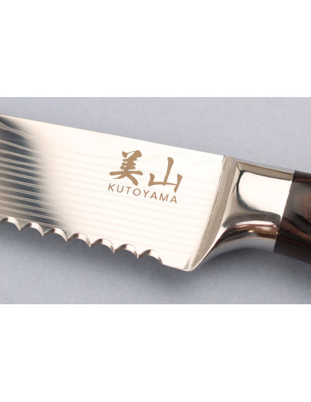 Kutoyama Zwart Pakka Broodmes 20cm