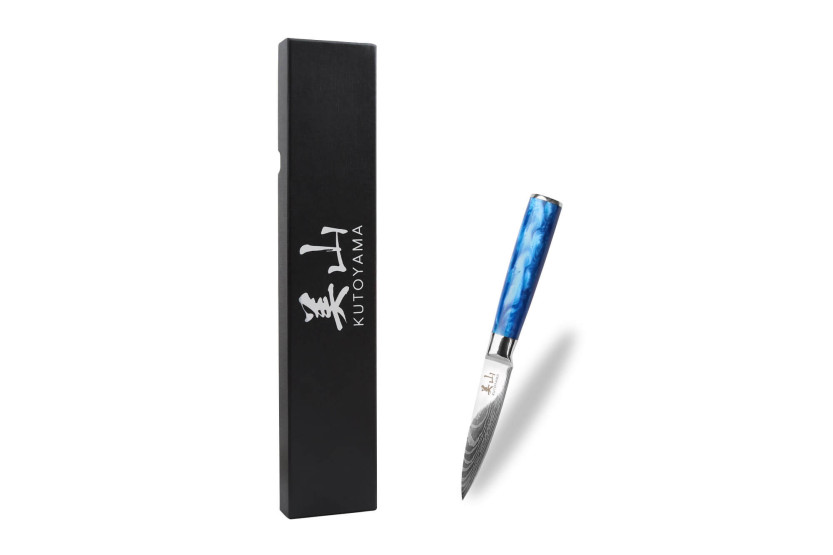 Cuchillo de pelar Kutoyama Blue Wave 8cm