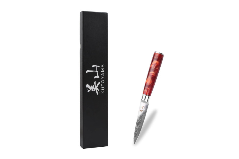 Faca de aparar Kutoyama Red Flame 8cm