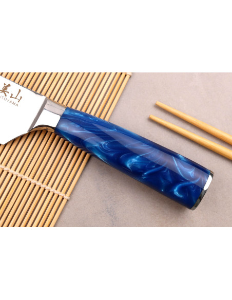 Kochmesser 20cm Kutoyama Blue Wave