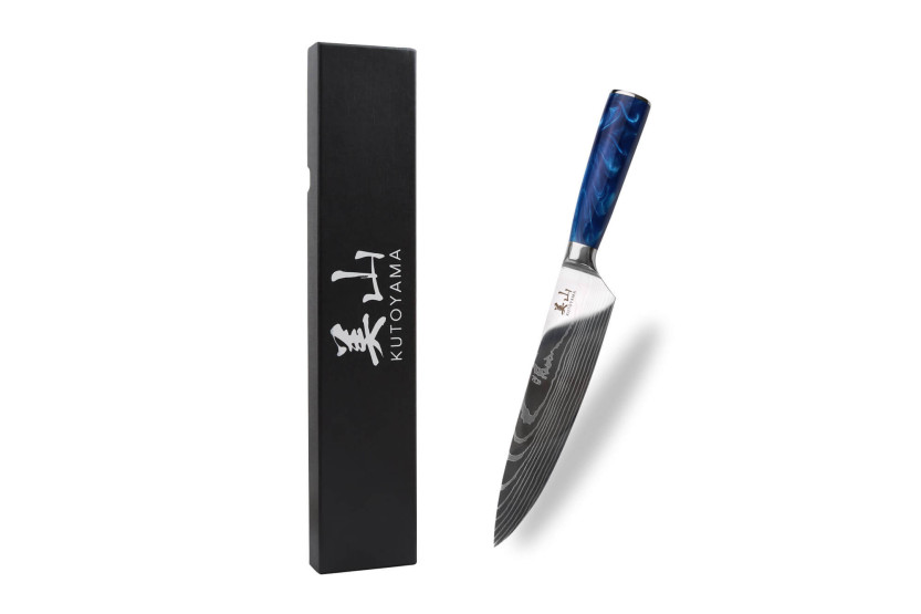 Kutoyama Blue Wave Chef ' s knife 20cm