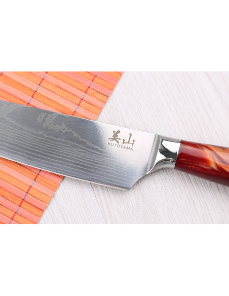 Kutoyama Red Flame Chef ' s knife 20cm