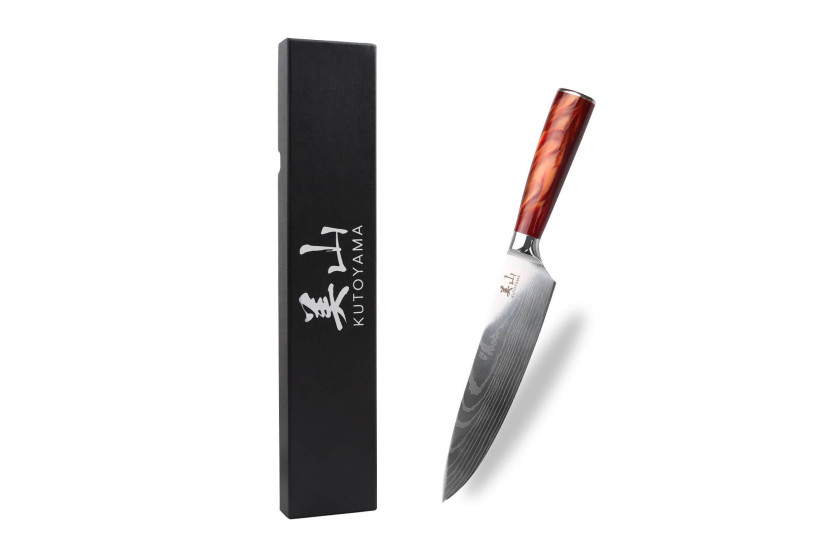 Kutoyama Red Flame kokkekniv 20 cm