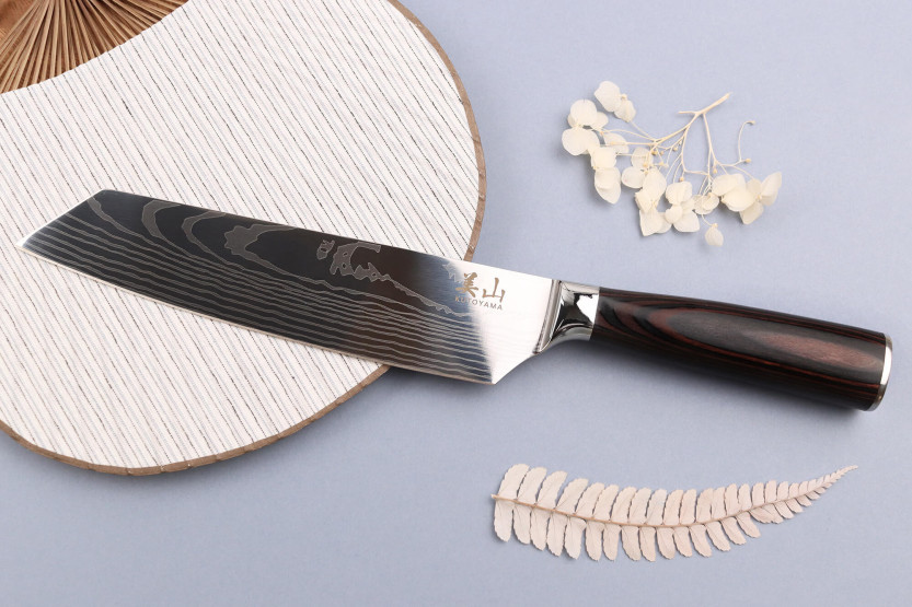 Coltello kiritsuke 19cm Kutoyama confezione nera