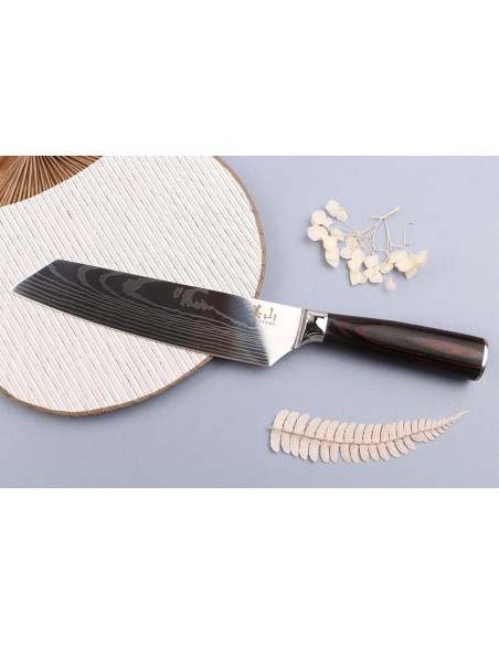 Kiritsuke knife 19cm Kutoyama Black Pack