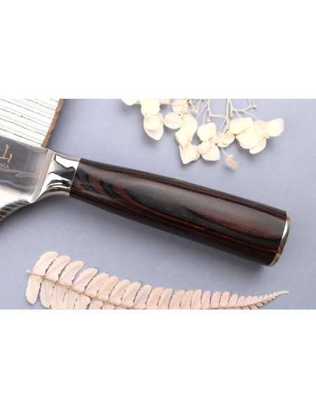 Kiritsuke-messer 19cm Kutoyama Schwarz Pack