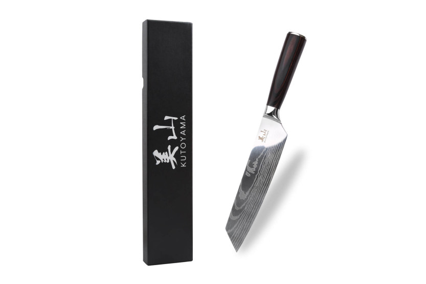 Cuchillo kiritsuke 19cm Kutoyama Negro Pack