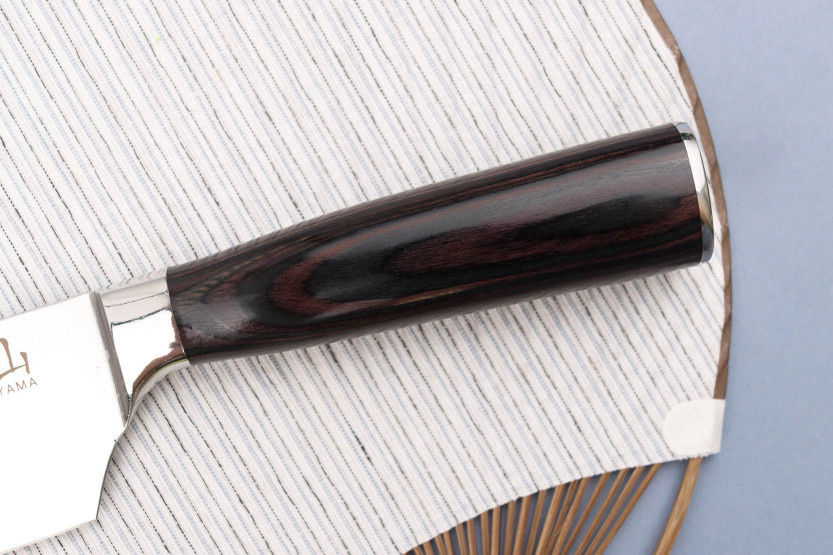 coltello nakiri 17cm Kutoyama Nero Kit di imballaggio
