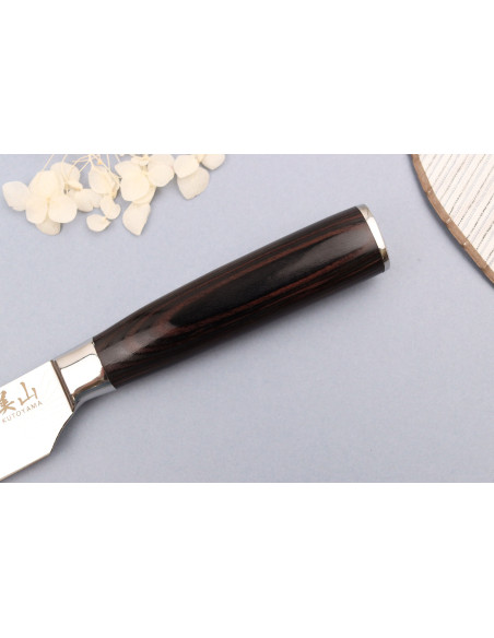 santokumesser 12cm Kutoyama Schwarz Packungsset