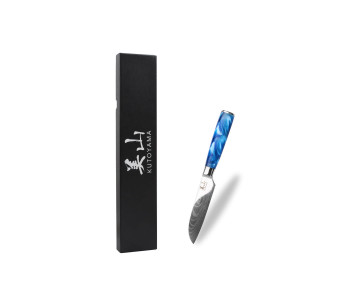 Kutoyama Blue Wave 12cm santokukniv