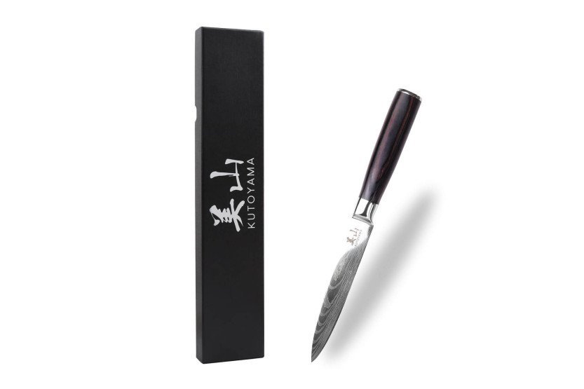 Universalmesser 12cm Kutoyama Schwarz Pack