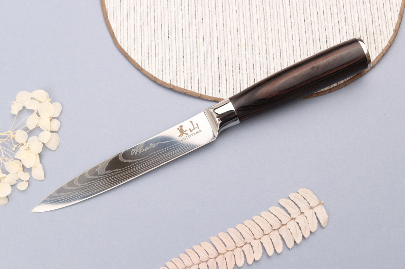 Universalkniv 12cm Kutoyama Svart Pack