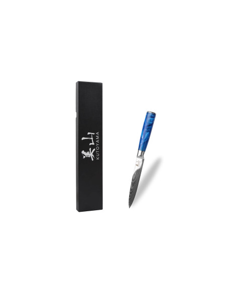 cuchillo universal Kutoyama Blue Wave 12cm